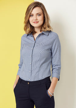 ACTIV EMBROIDERY DESIGNS. Jagger 3/4 Sleeve Shirt (Ladies)