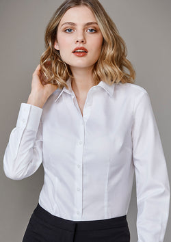 ACTIV EMBROIDERY DESIGNS. Regent L/S Shirt (Ladies)