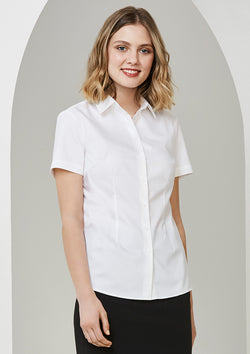 ACTIV EMBROIDERY DESIGNS.BIZ COLLECTION Regent S/S Shirt (Ladies)