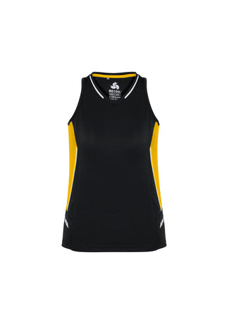 ACTIV EMBROIDERY DESIGN, UNIFORMS.BIZ COLLECTION Renegade Singlet Ladies