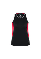 ACTIV EMBROIDERY DESIGN, UNIFORMS.BIZ COLLECTION Renegade Singlet Ladies