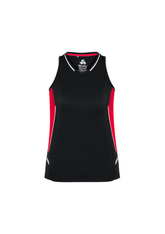 ACTIV EMBROIDERY DESIGN, UNIFORMS.BIZ COLLECTION Renegade Singlet Ladies