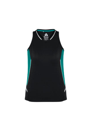 ACTIV EMBROIDERY DESIGN, UNIFORMS.BIZ COLLECTION Renegade Singlet Ladies