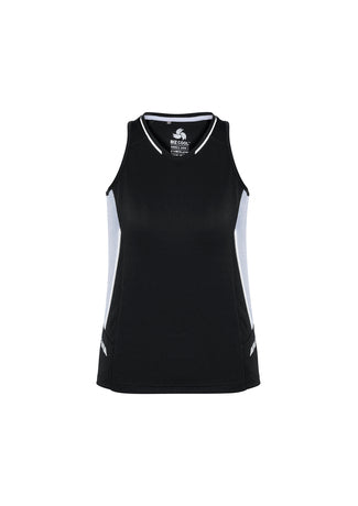ACTIV EMBROIDERY DESIGN, UNIFORMS.BIZ COLLECTION Renegade Singlet Ladies