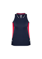ACTIV EMBROIDERY DESIGN, UNIFORMS.BIZ COLLECTION Renegade Singlet Ladies