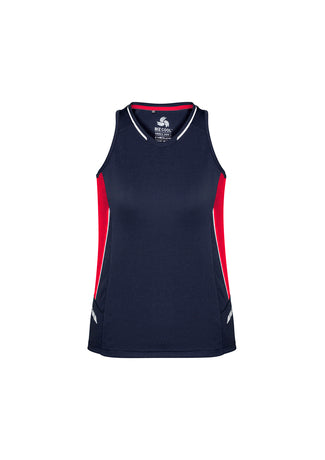 ACTIV EMBROIDERY DESIGN, UNIFORMS.BIZ COLLECTION Renegade Singlet Ladies