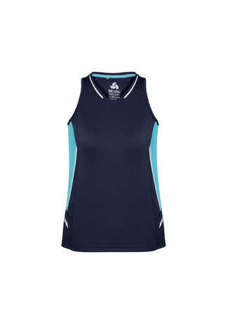 ACTIV EMBROIDERY DESIGN, UNIFORMS.BIZ COLLECTION Renegade Singlet Ladies