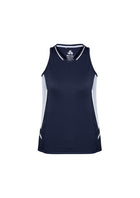 ACTIV EMBROIDERY DESIGN, UNIFORMS.BIZ COLLECTION Renegade Singlet Ladies