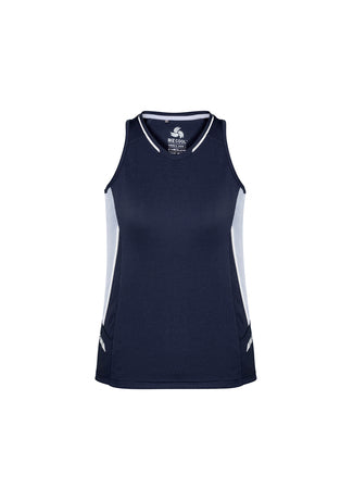 ACTIV EMBROIDERY DESIGN, UNIFORMS.BIZ COLLECTION Renegade Singlet Ladies