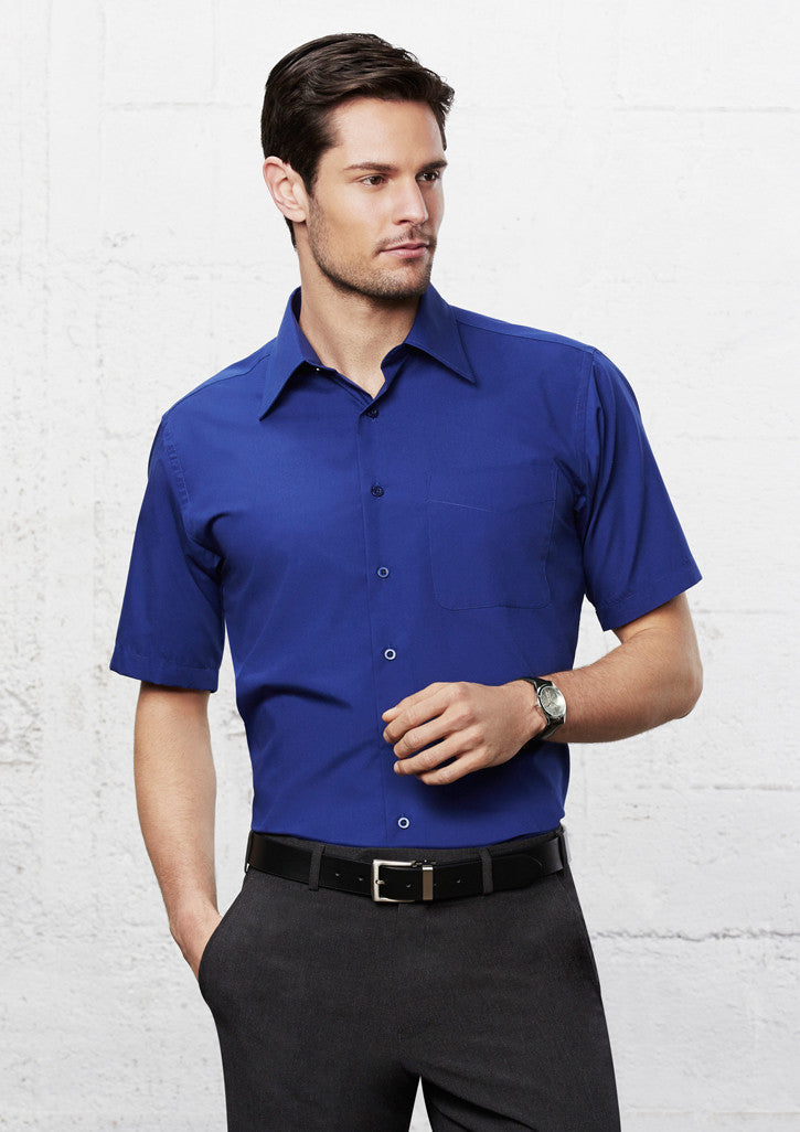 ACTIV EMBROIDERY DESIGNS.UNIFORMS.MENS METRO SHORT SLEEVE SHIRT