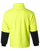 Hi Vis 2 Tone Polar Fleece Half Zip Pullover