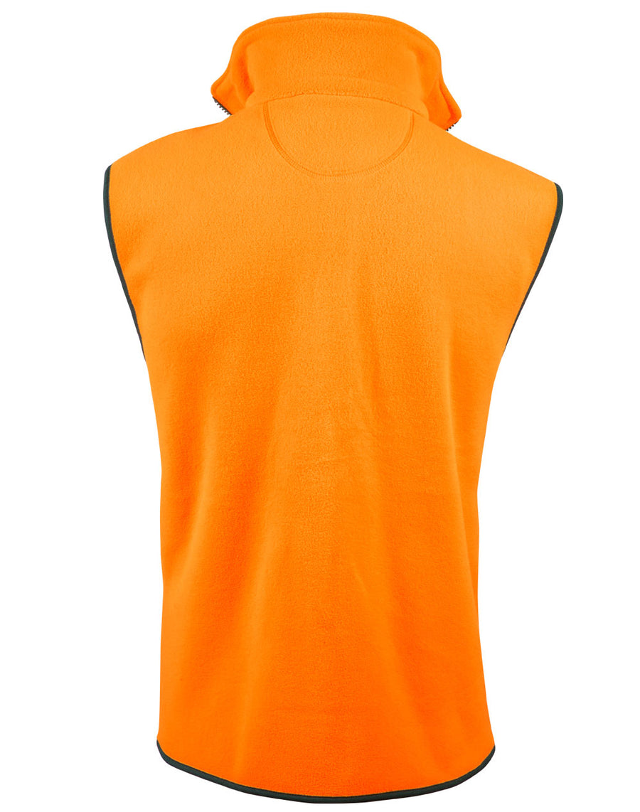 Hi Vis 2 Tone Polar Fleece Vest