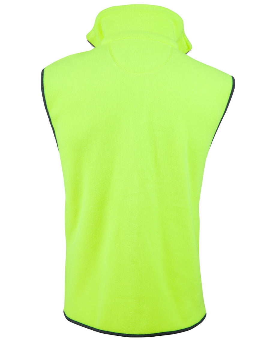 Hi Vis 2 Tone Polar Fleece Vest