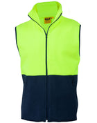 Hi Vis 2 Tone Polar Fleece Vest