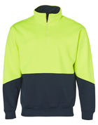 Hi Vis Fleece Sweat with Collar