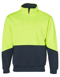Hi Vis Fleece Sweat with Collar