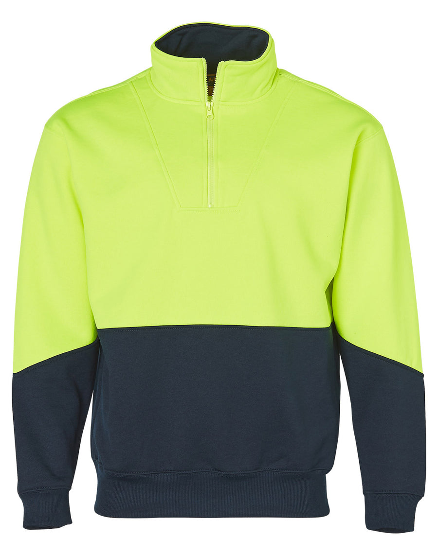 Hi Vis Fleece Sweat with Collar