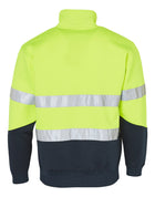 Hi Vis Fleece Sweat with Collar and 3M Tapes