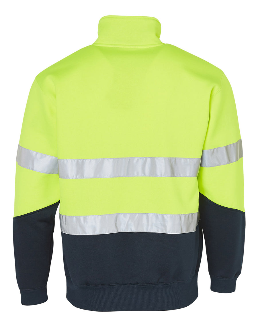 Hi Vis Fleece Sweat with Collar and 3M Tapes