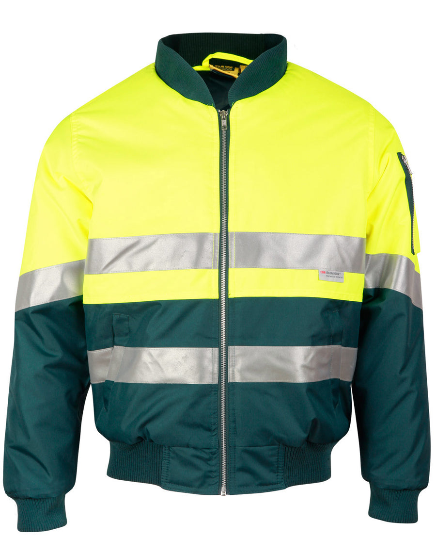 Hi Vis Tow Tone Flying Jacket with 3M Tapes