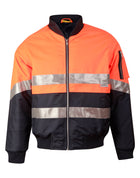 Hi Vis Tow Tone Flying Jacket with 3M Tapes