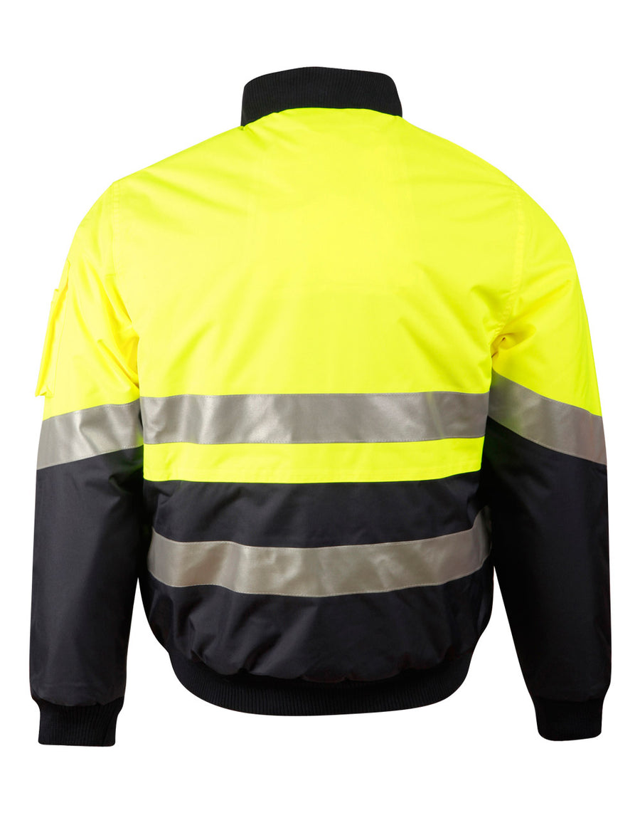 Hi Vis Tow Tone Flying Jacket with 3M Tapes
