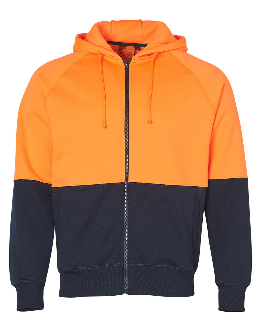 Hi Vis 2 Tone Fleece Hoodie