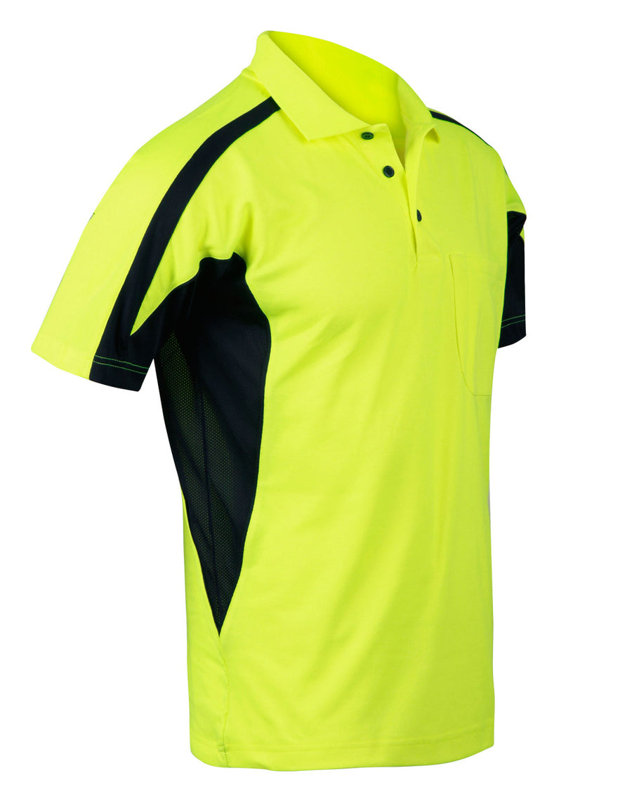 Hi-Vis TrueDry Fashion Polo With Underarms Mesh (Unisex)