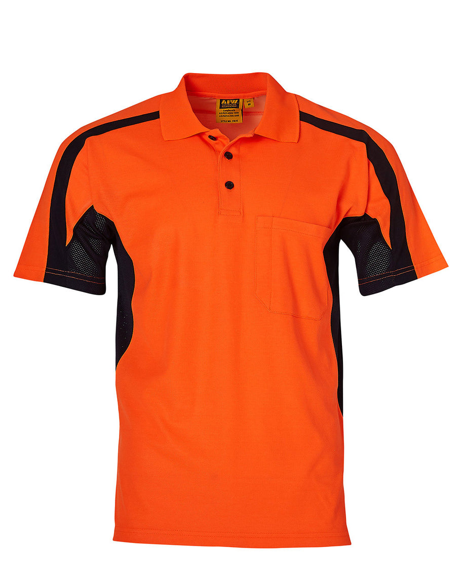 Hi-Vis TrueDry Fashion Polo With Underarms Mesh (Unisex)
