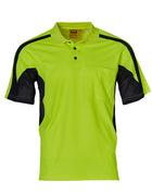 SW25,Hi-Vis TrueDry Fashion Polo With Underarms Mesh (Unisex)