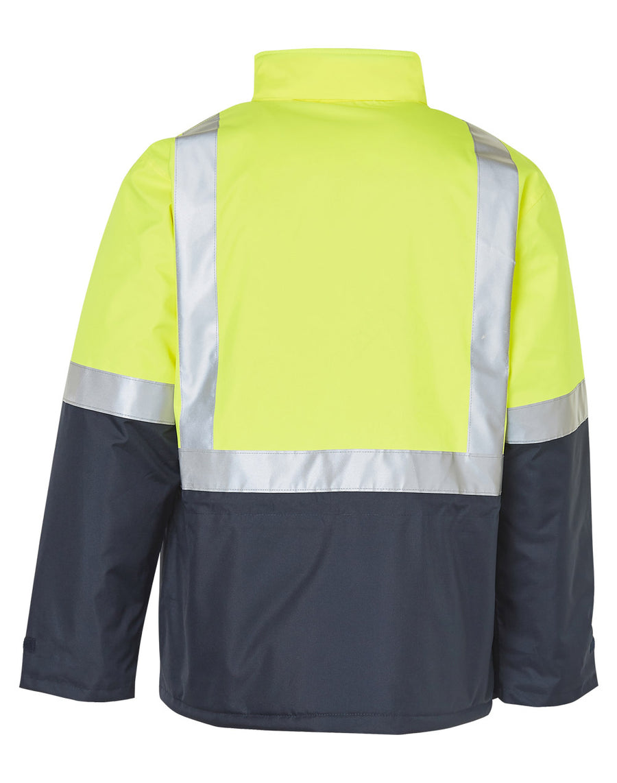 Hi-Vis Two Tone Rain Proof Jacket With 3M Reflective Tapes