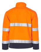 Hi Vis Two Tone Softshell Jacket with 3M Reflective Tapes