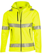SW30,Hi-Vis Heavy Duty Softshell Jacket with 3M Tape (unisex)