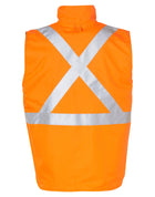 Hi Vis X Pattern 3M Tape Safety Vest