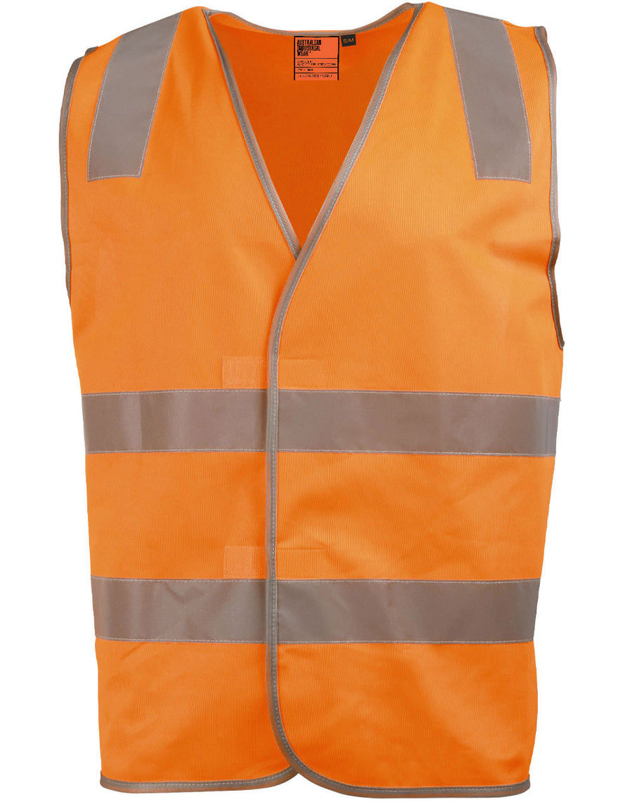 Hi Vis Safety Vest With Shoulder Tapes