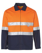High Visibility Cotton Jacket With 3M Reflective Tapes