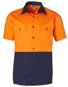 WINNING, AIW High Visibility Short Sleeve Work Shirts (Mens)