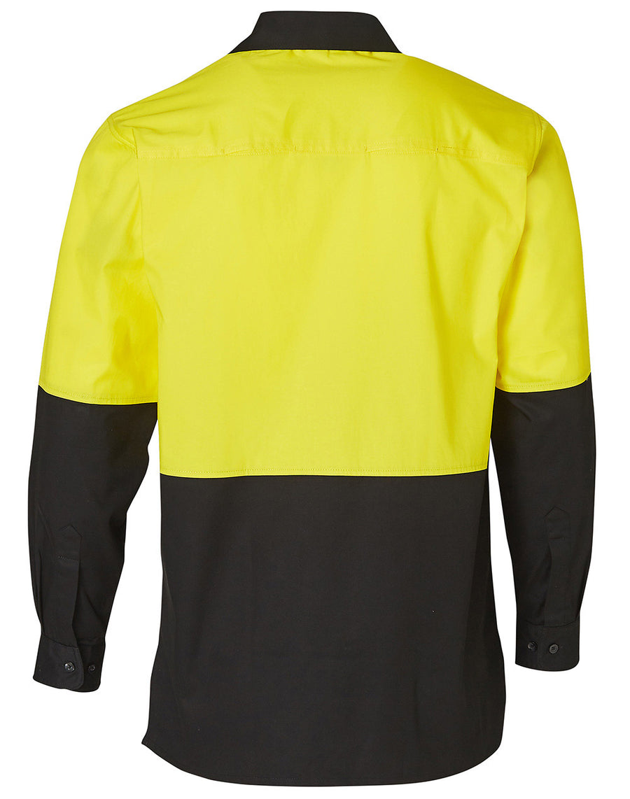 Hi Vis Easy Breeze L/S Safety Shirt (Mens)
