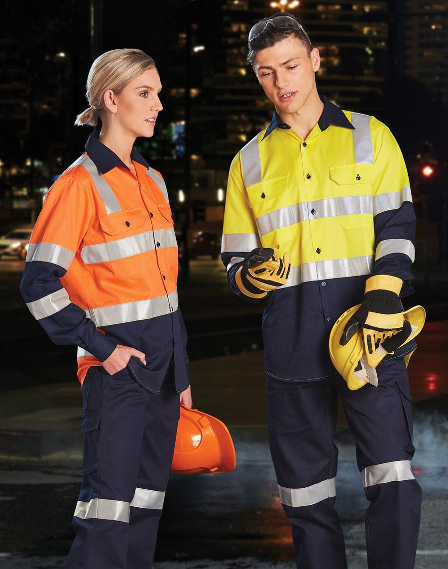 Biomotion Day/Night Light Weight Safety Shirt With X Back Tape (Unisex)