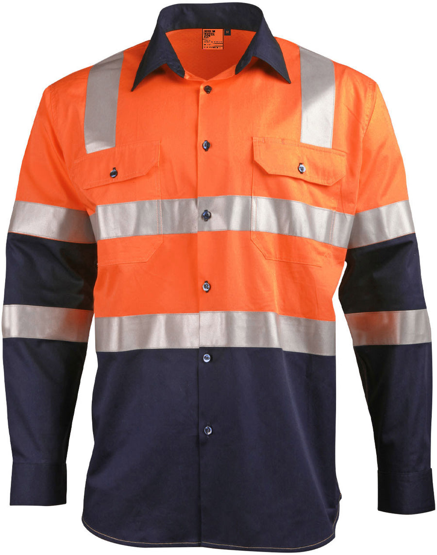 Biomotion Day/Night Light Weight Safety Shirt With X Back Tape (Unisex)