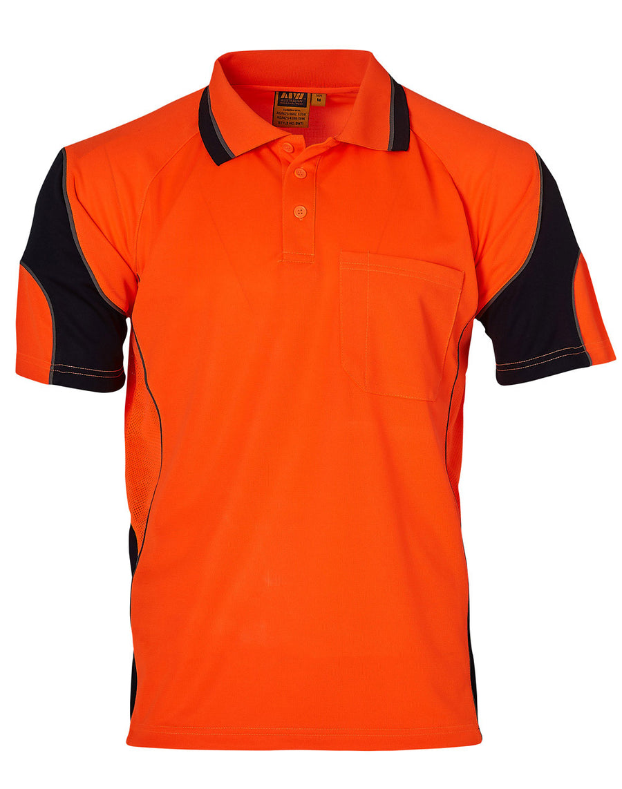 Hi-Vis Alliance CoolDry Mini Waffle Safety Polo (Unisex)