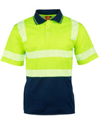 TrueDry® Biomotion Segmented S/S Hi Vis Polo (Unisex)