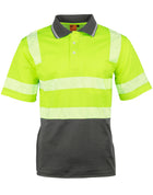 TrueDry® Biomotion Segmented S/S Hi Vis Polo (Unisex)