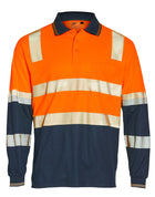 TrueDry® Biomotion Segmented L/S Hi Vis Polo (Unisex)