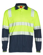 TrueDry® Biomotion Segmented L/S Hi Vis Polo (Unisex)