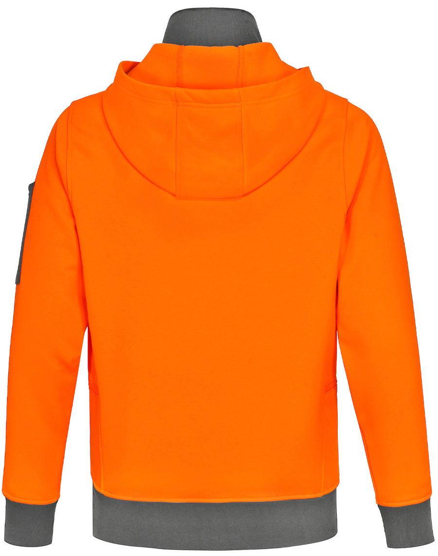 Hi Vis ¼ Zip Premium Fleece Hoodie (Unisex)
