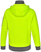 Hi Vis ¼ Zip Premium Fleece Hoodie (Unisex)