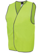 ACTIV EMBROIDERY DESIGNS. UNIFORMS. jb HI VIS SAFETY VEST. UNISEX.