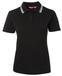 ACTIV EMBROIDERY DESIGNS. UNIFORMS. CHEF POLO. LADIES.