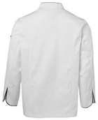 ACTIV EMBROIDERY DESIGNS. UNIFORMS. LONG SLEEVE CHEF'S JACKET. UNISEX.